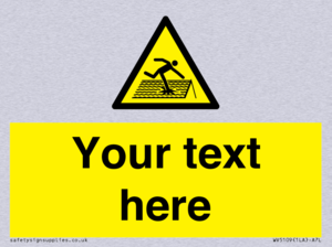 Custom Figure on Roof Sign